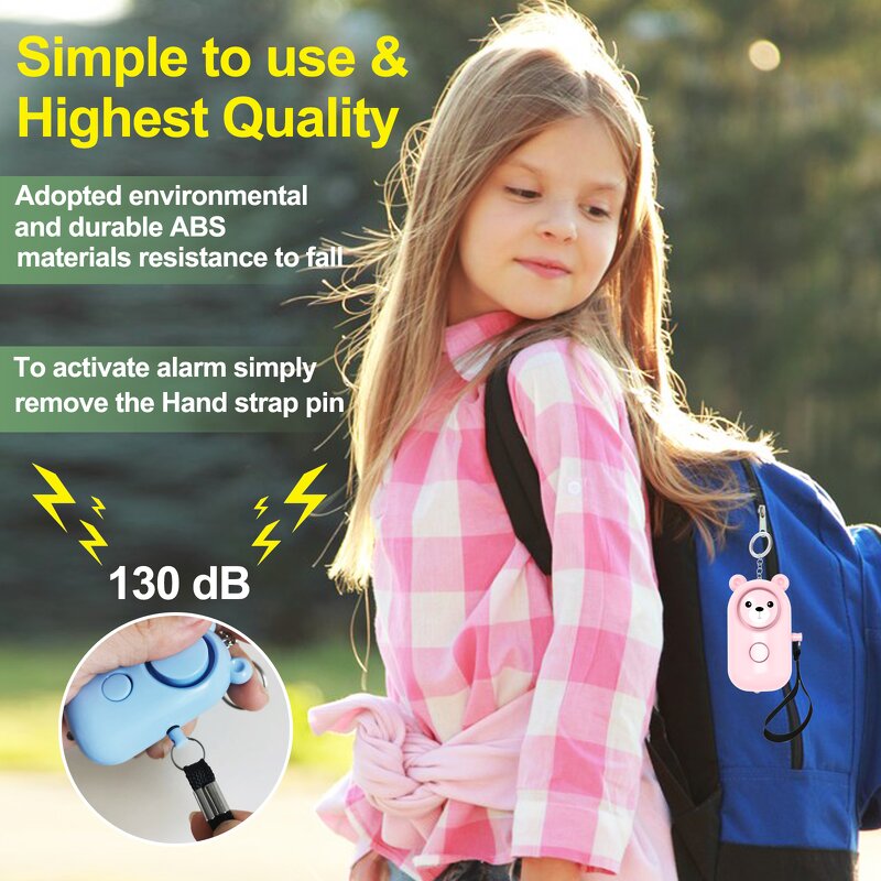 Personal Alarm Manufacturer - 130dB Keychain