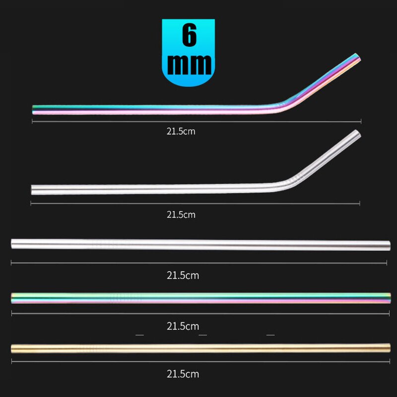 Stainless Steel Straw Manufacturer - 21.5cm OEM