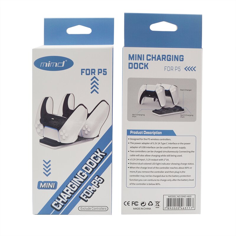 PS5 Charging Dock Manufacturer - Dual Type C