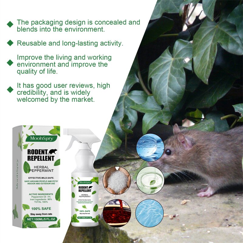 Rodent Repellent Spray Manufacturer - 150ml
