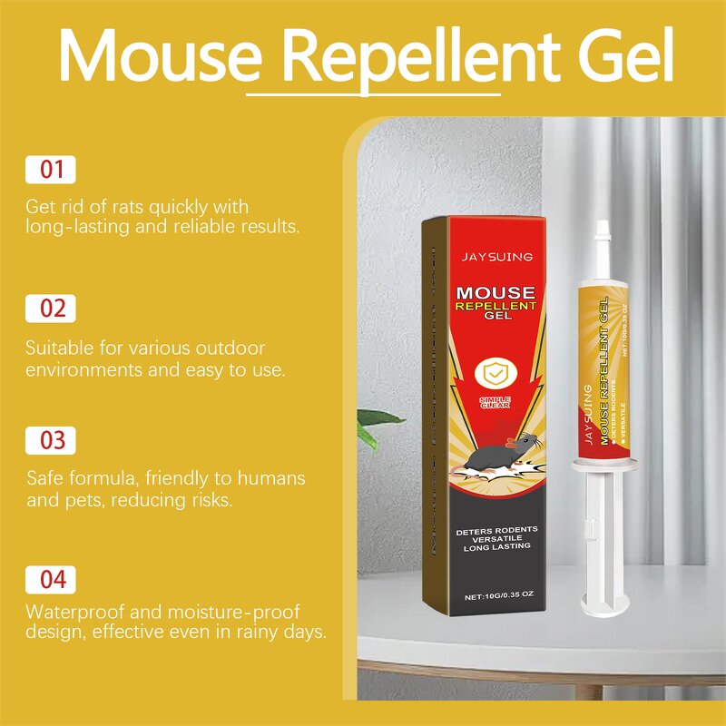 Mouse Repellent Gel Manufacturer - 10g OEM