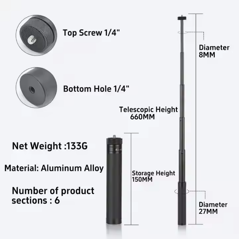 Selfie Stick Manufacturer - Aluminum Extension