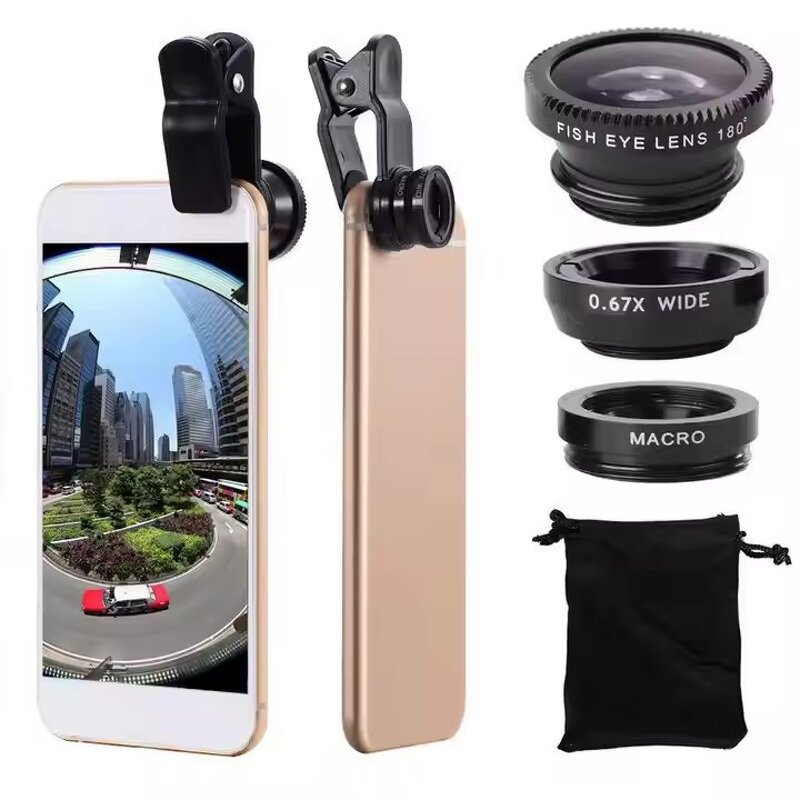 Phone Lens Kit Manufacturer - 3-in-1 Anamorphic