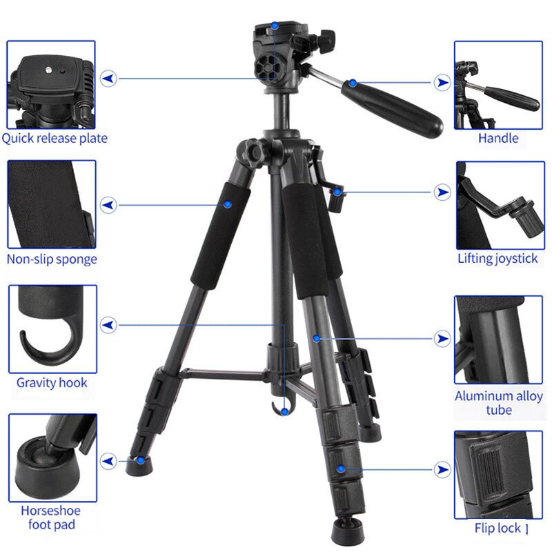 Camera Tripod Manufacturer - 47.2" Heavy Duty