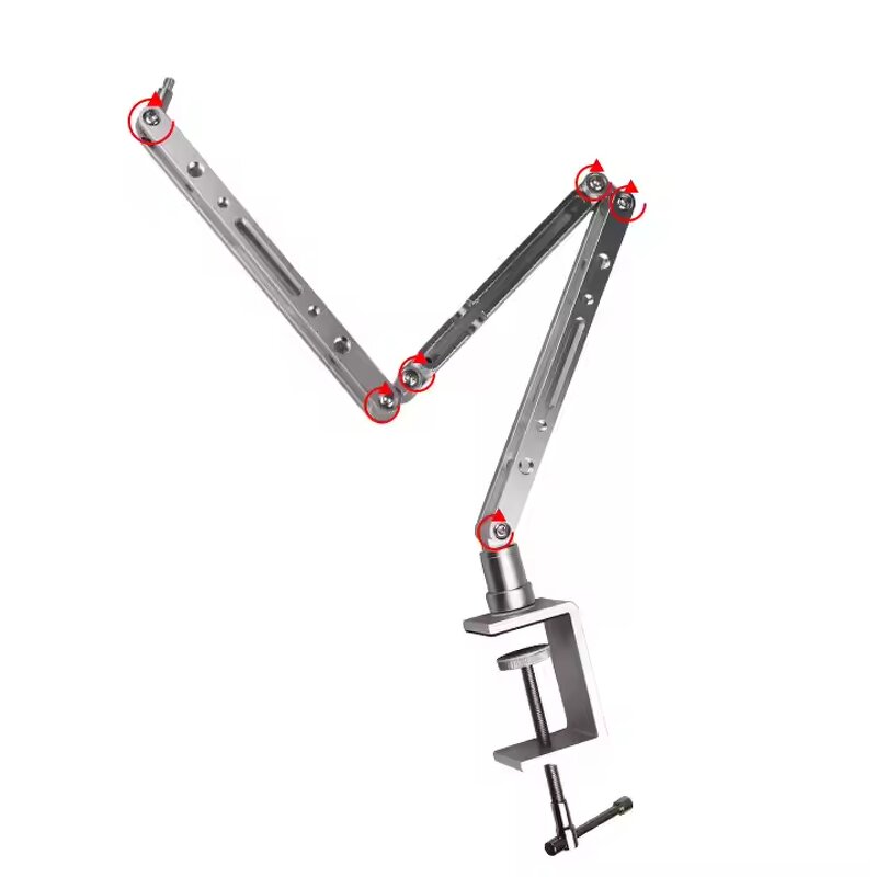 Desk Clamp Mount Manufacturer - Aluminum 3-Section