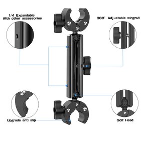 Motorcycle Mount Kit Manufacturer - Double Clamp