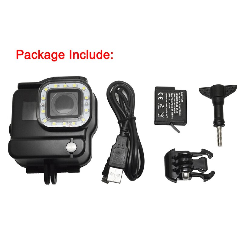 Diving Housing Manufacturer - 30M with LED Light