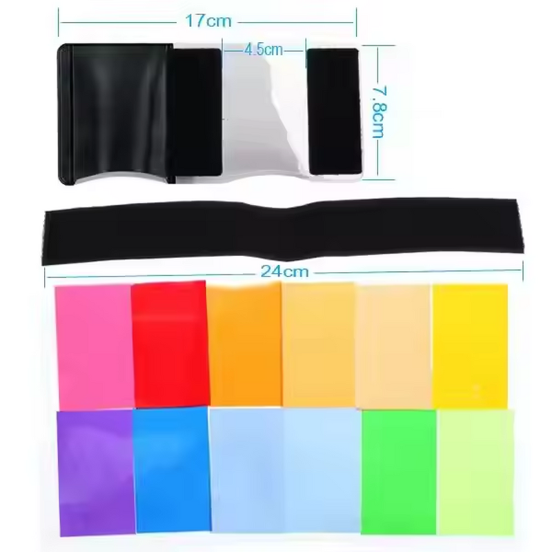 Flash Gel Filters Manufacturer - 12 Color Pack