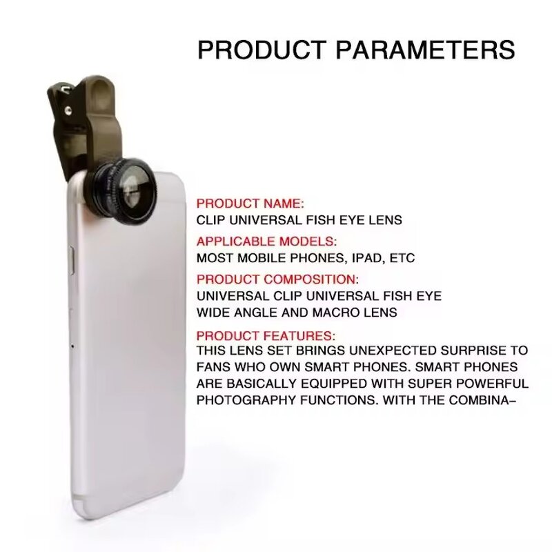 Phone Lens Kit Manufacturer - 3-in-1 Anamorphic