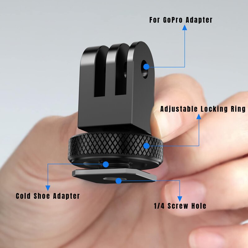 Cold Shoe Adapter Manufacturer - 1/4 Screw