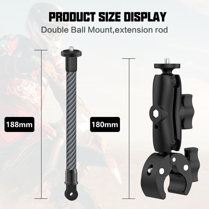 Carbon Fiber Mount Kit Manufacturer - For Motorcycle
