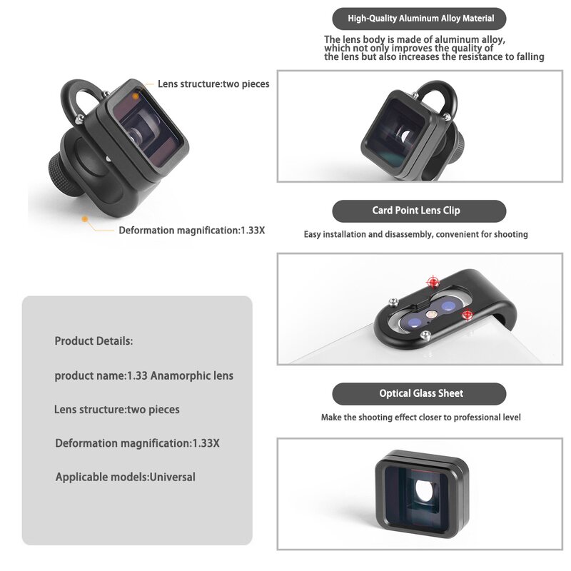 Wide Angle Lens Manufacturer - 1.55X HD OEM