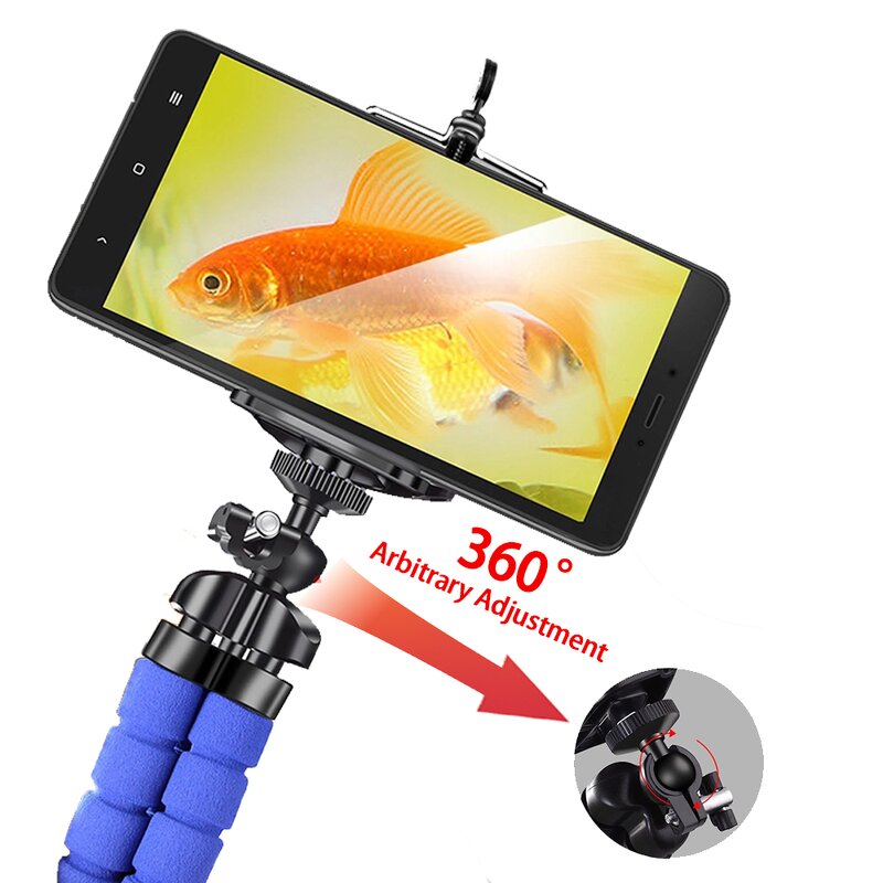 Phone Tripod Manufacturer - Mini Sponge Octopus