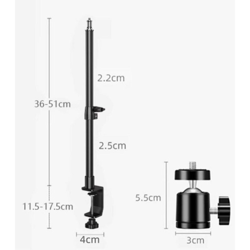 Light Stand Manufacturer - Aluminum C-Clamp OEM