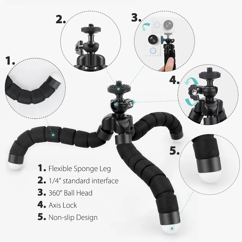 Selfie Tripod Manufacturer - Flexible Mini OEM