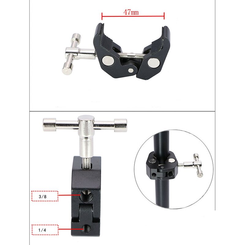 Super Clamp Manufacturer - Adjustable with Arm
