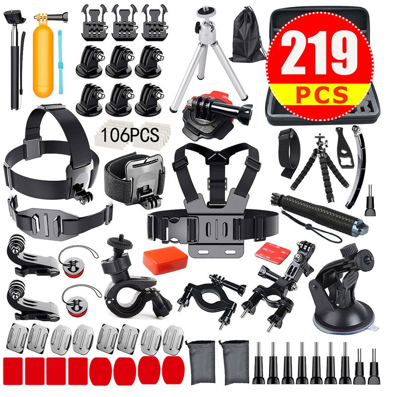 Action Camera Accessory Kit Manufacturer - 219 in 1