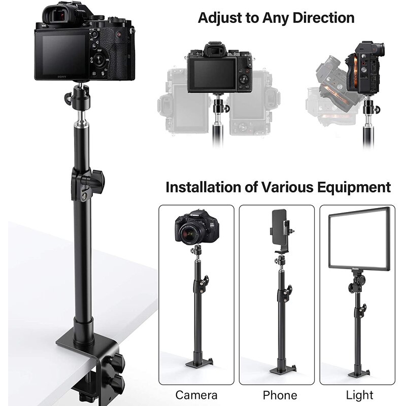 Light Stand Manufacturer - Aluminum C-Clamp OEM