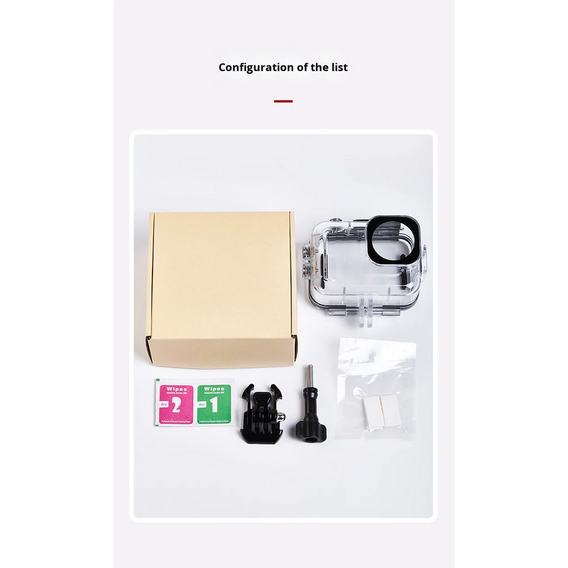 Diving Case Manufacturer - 60M with Battery