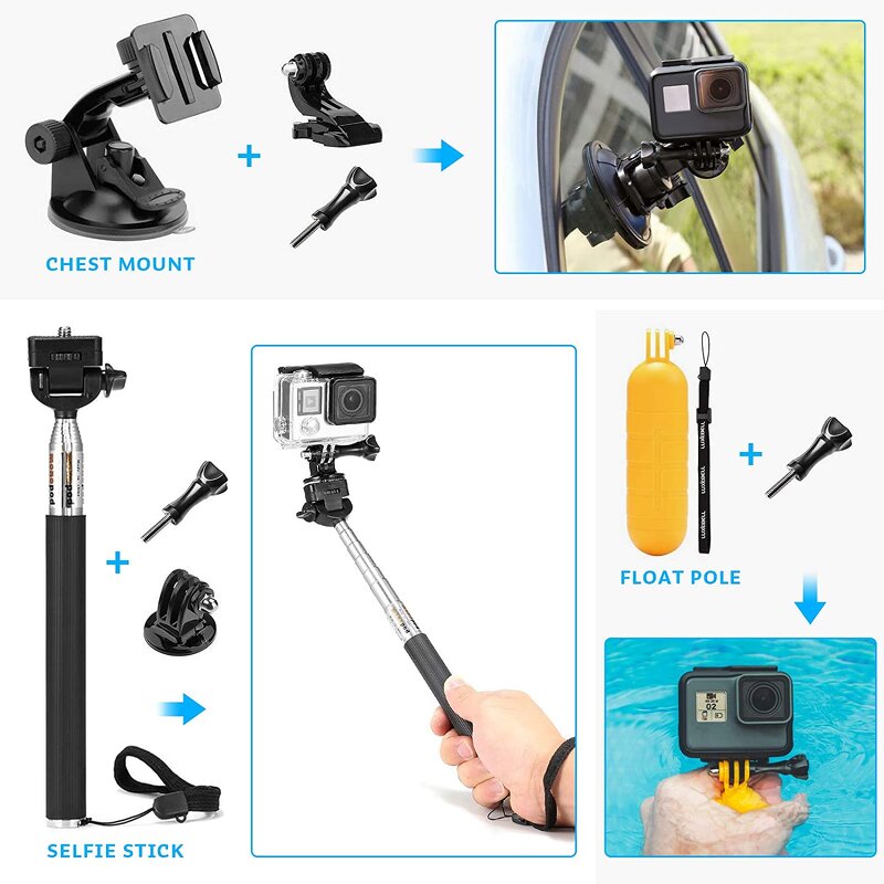 Action Camera Mount Kit Manufacturer - Street OEM