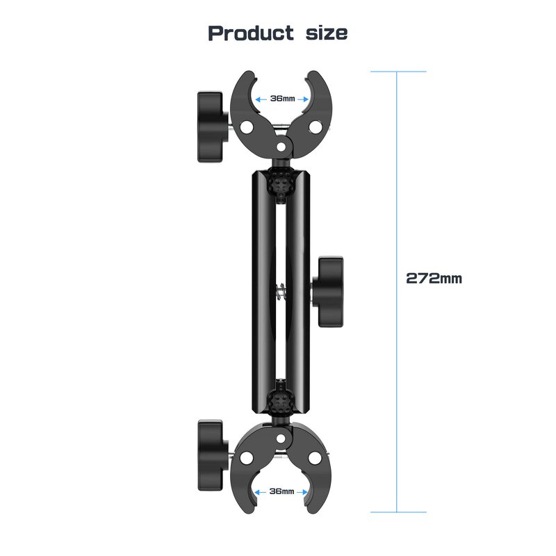 Motorcycle Mount Kit Manufacturer - Double Clamp