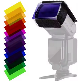 Flash Gel Filters Manufacturer - 12 Color Pack