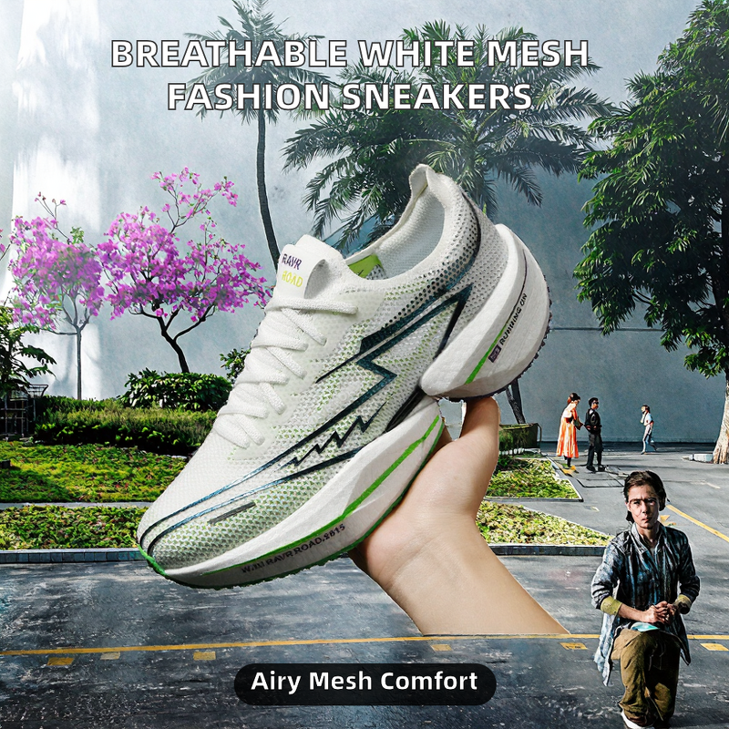 Mesh Sneakers Manufacturer - White Breathable OEM