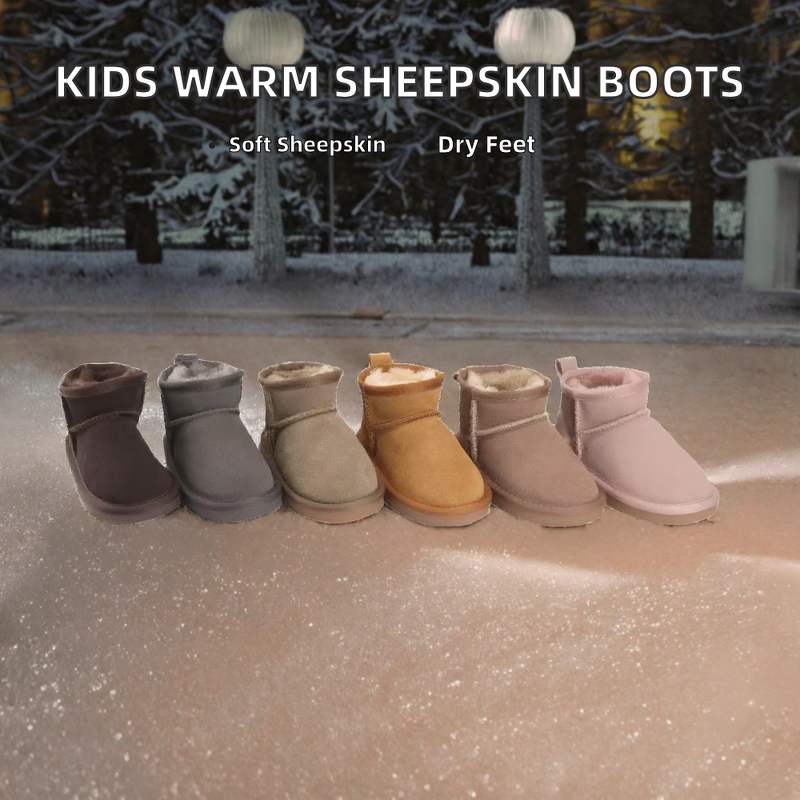 Women's Snow Boots Manufacturer - Sheepskin Fur