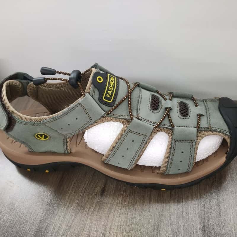 Men's Sandals Manufacturer - Closed-Toe Leather