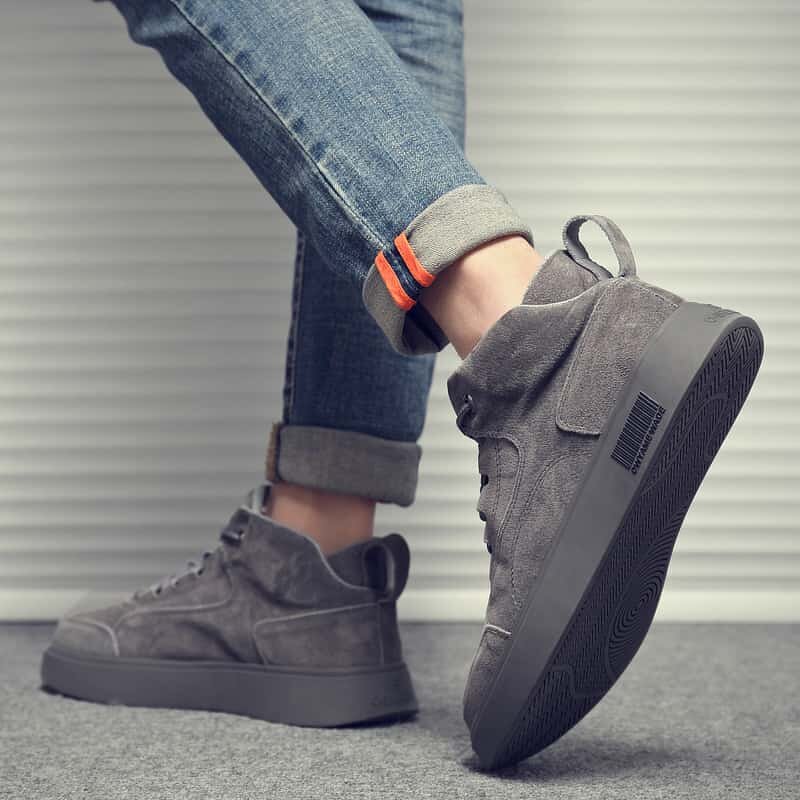 Men's High-Top Sneakers Manufacturer - Trendy OEM