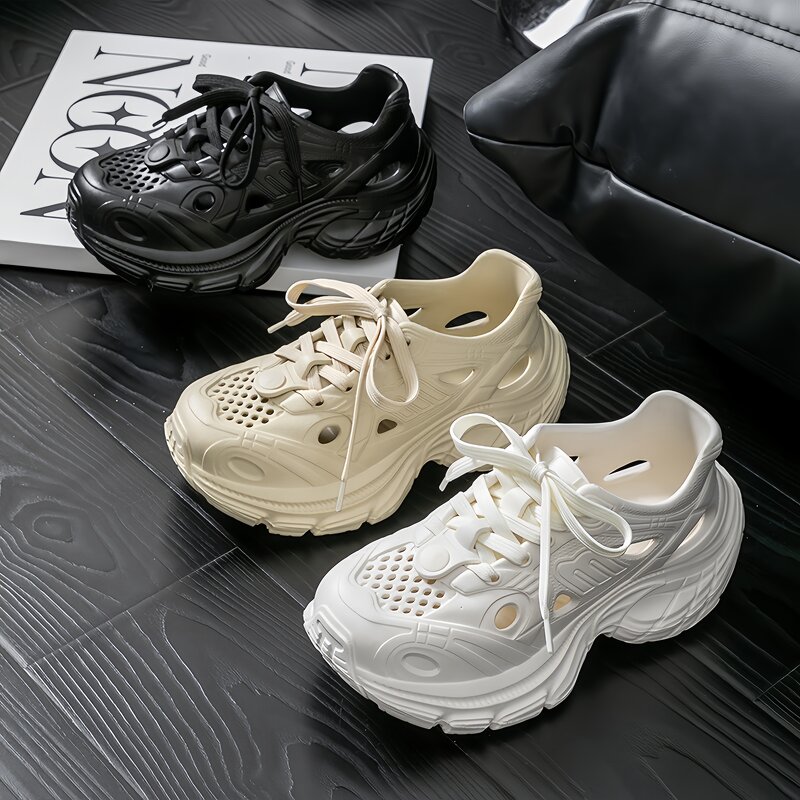 Women's Clogs Manufacturer - Fashionable Lace-up