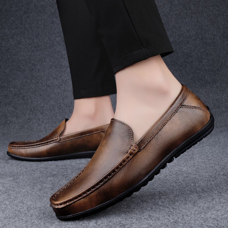 Men's Moccasins Manufacturer - Fashion Big Size