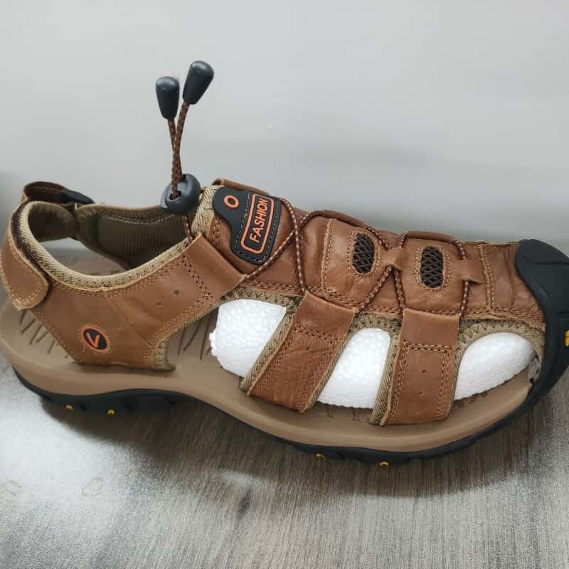 Men's Sandals Manufacturer - Closed-Toe Leather