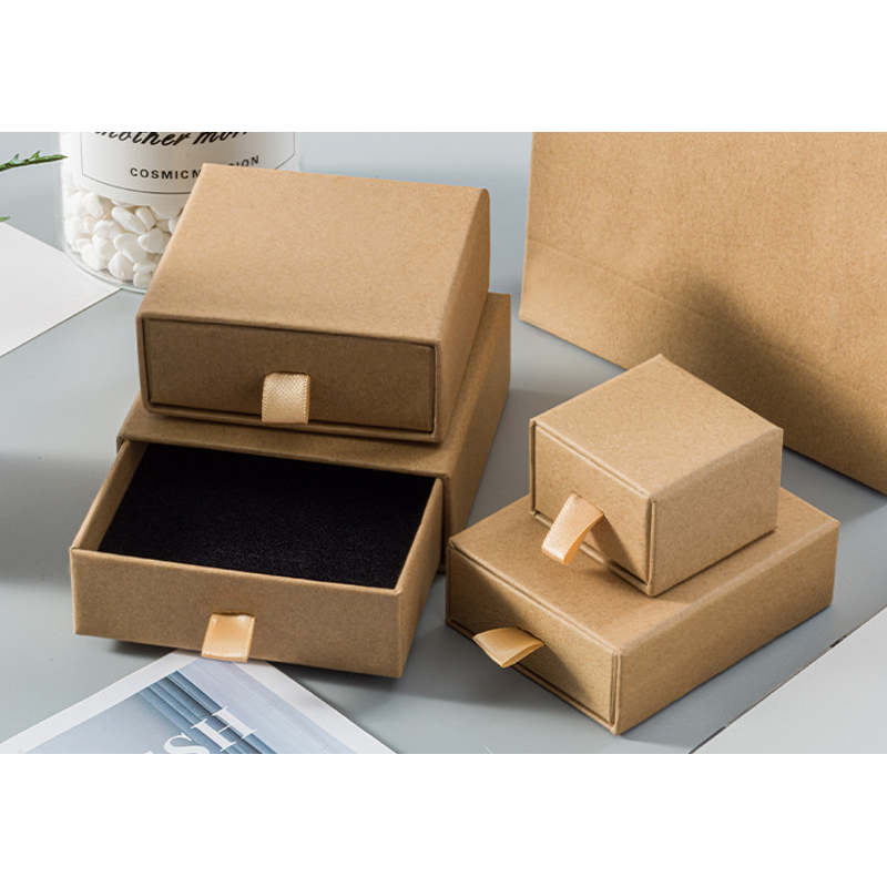 Luxury Necklace Gift Box Manufacturer - Custom Sliding Drawer Jewelry Packaging