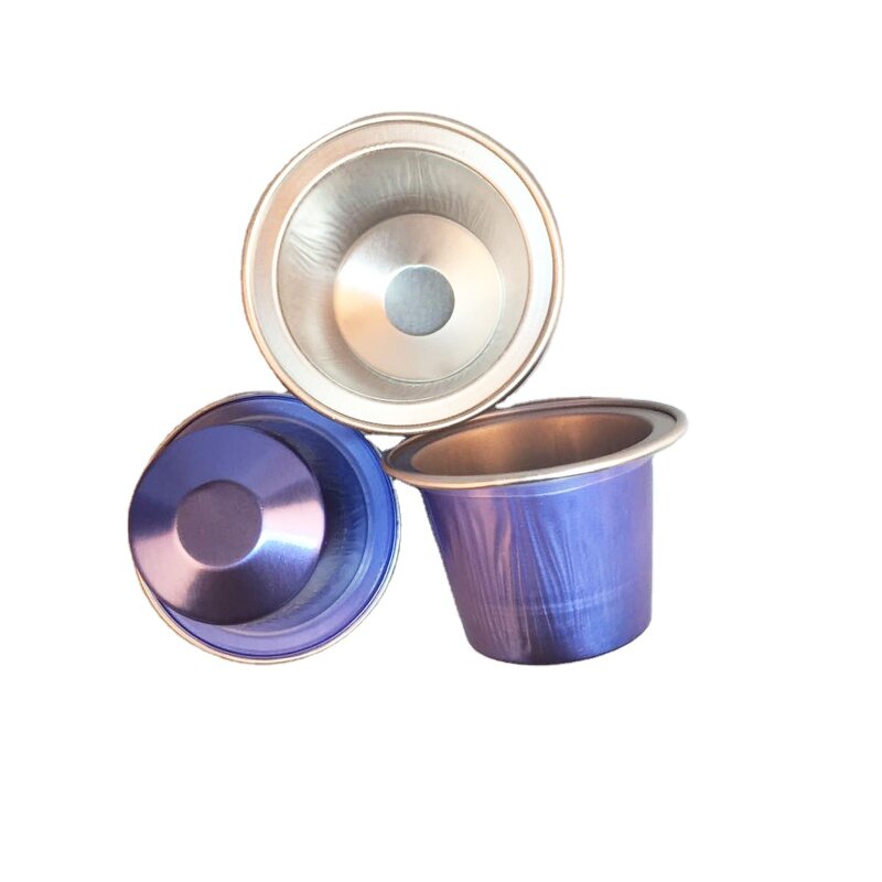 Aluminum Coffee Capsule Manufacturer - Empty Compatible for Packaging