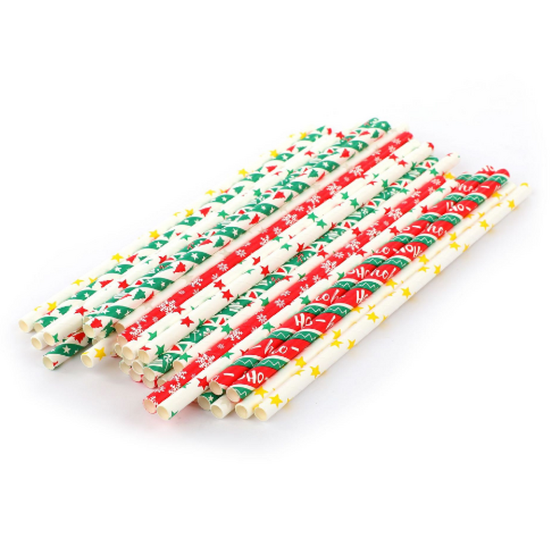 Biodegradable PLA Straws Manufacturer - Safe Eco-Friendly Christmas Disposable Reusable