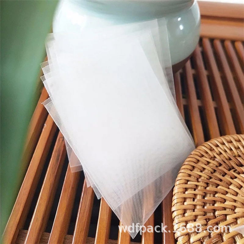 Nylon Triangle Tea Bag Manufacturer - 100-Piece Pack Kraft Paper Seal Custom Logo