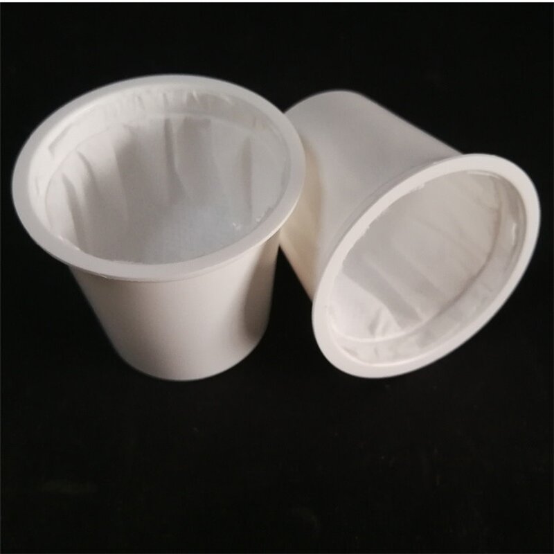 Biodegradable Empty Coffee K Cup Manufacturer - Disposable with Aluminum Foil Lid