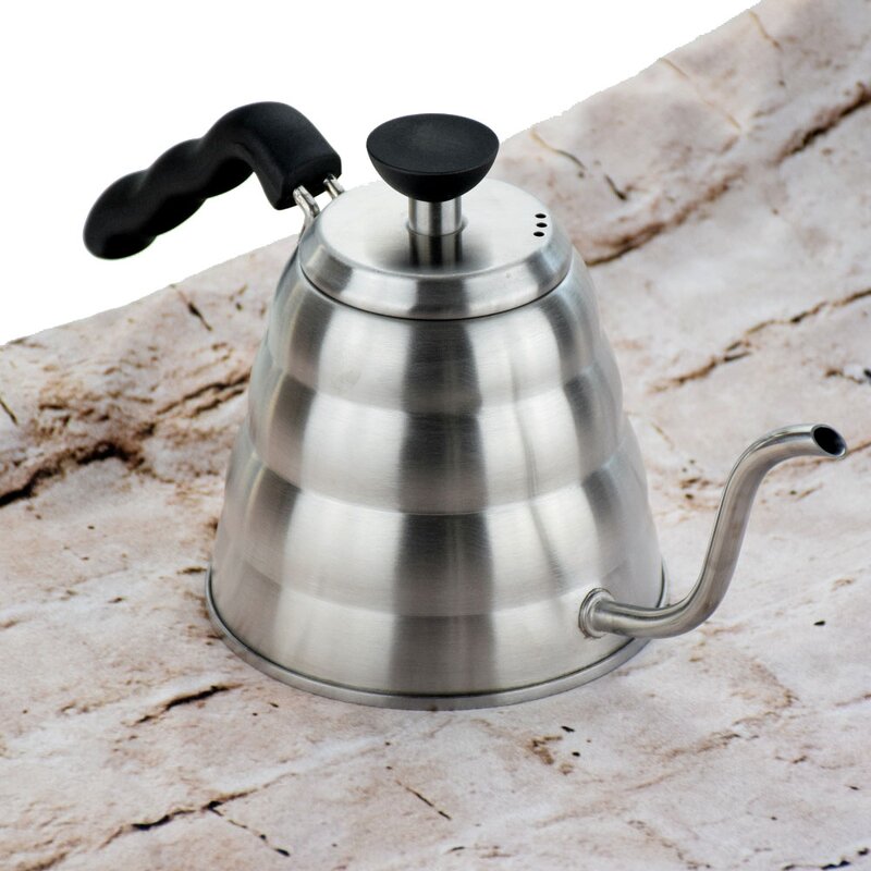 Gooseneck Kettle Coffee Pot Factory - With Fixed Thermometer Pour Over Maker