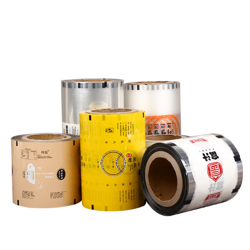 Compostable Plastic Film Roll Manufacturer - Colored for Food Packaging Printing