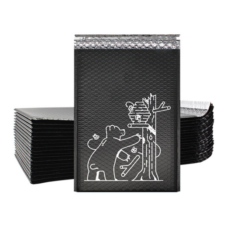 Metallic Foiled Bubble Envelope Manufacturer - Biodegradable Pink for Food Candy Industries