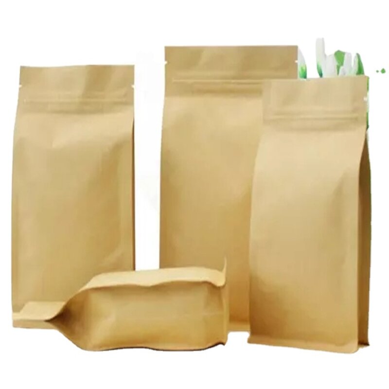Eight Sides Stand up Coffee Pouch Manufacturer - 125g-1kg Matte Aluminum Foiled