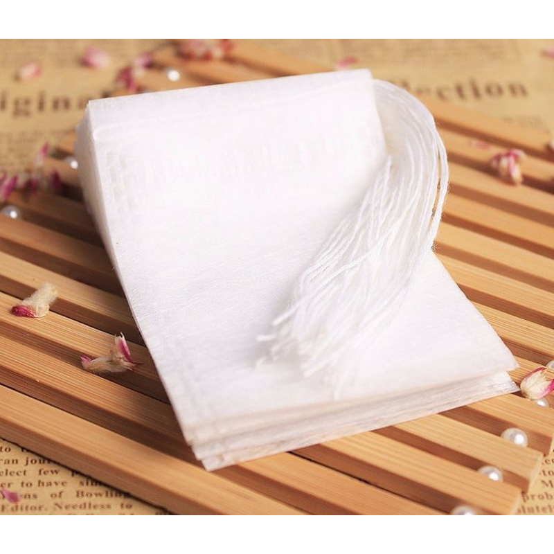 Empty Tea Bags Manufacturer - Custom Shape with String Tags Biodegradable