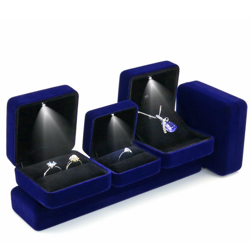 Multiple Ring Box Manufacturer - Wholesale Custom Luxury Gift with Light Matte
