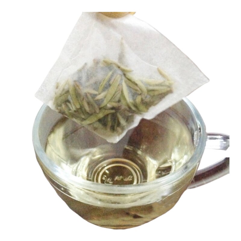 Nylon Mesh Triangle Tea Bag Manufacturer - Small Packing Roll String Attached