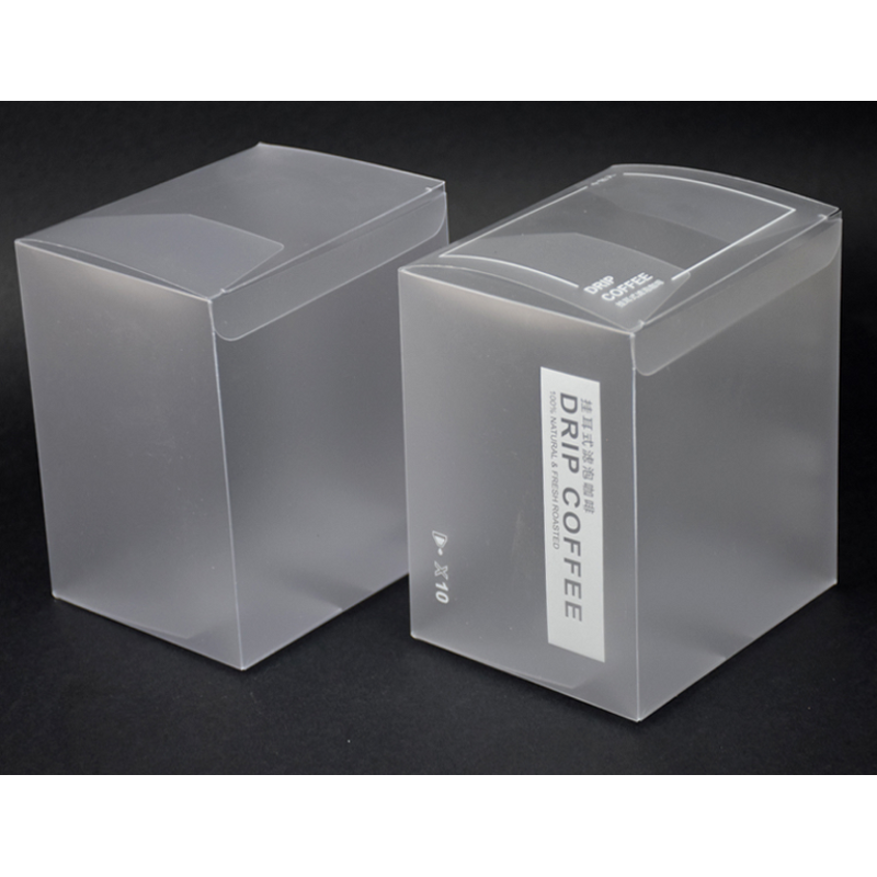 Clear PVC Coffee Filter Box Manufacturer - Transparent Hanging Ear Packaging