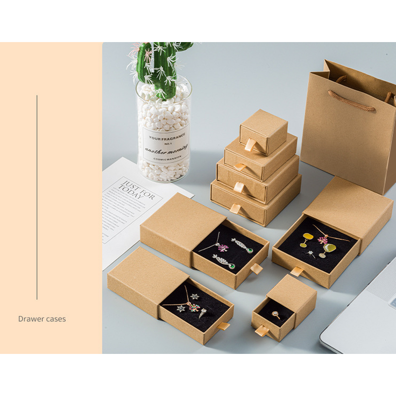 Luxury Necklace Gift Box Manufacturer - Custom Sliding Drawer Jewelry Packaging