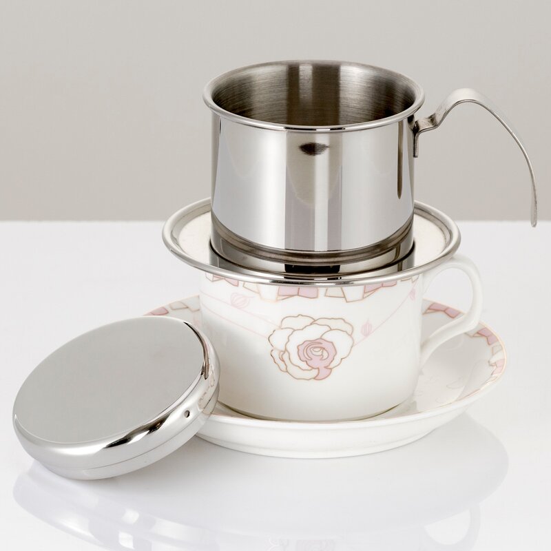 Stainless Steel Coffee Strainer Factory - Vietnam Drip Brewing Pot China Factory