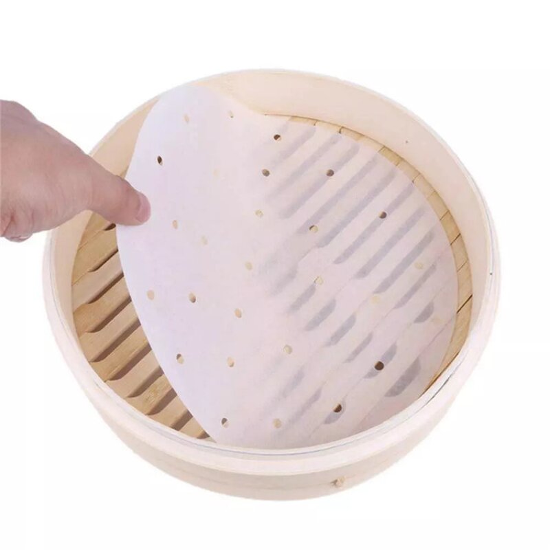 Air Fryer Paper Liners Manufacturer - Grill Baking Cooking Bamboo Steamer Liners