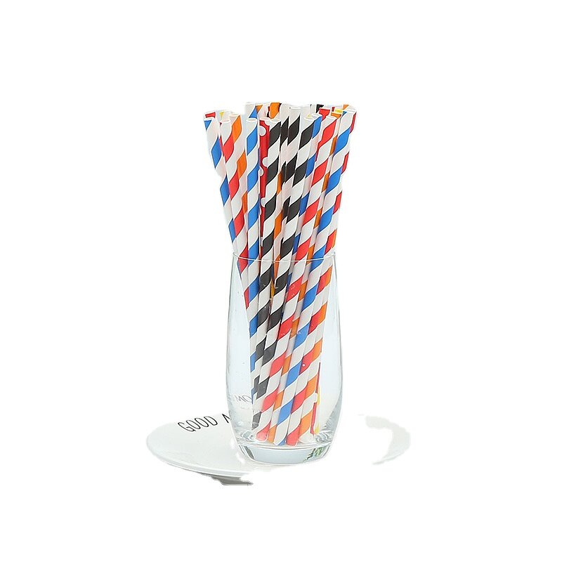 Biodegradable Paper Straws Factory - Custom Printed Colorful Disposable Eco-Friendly